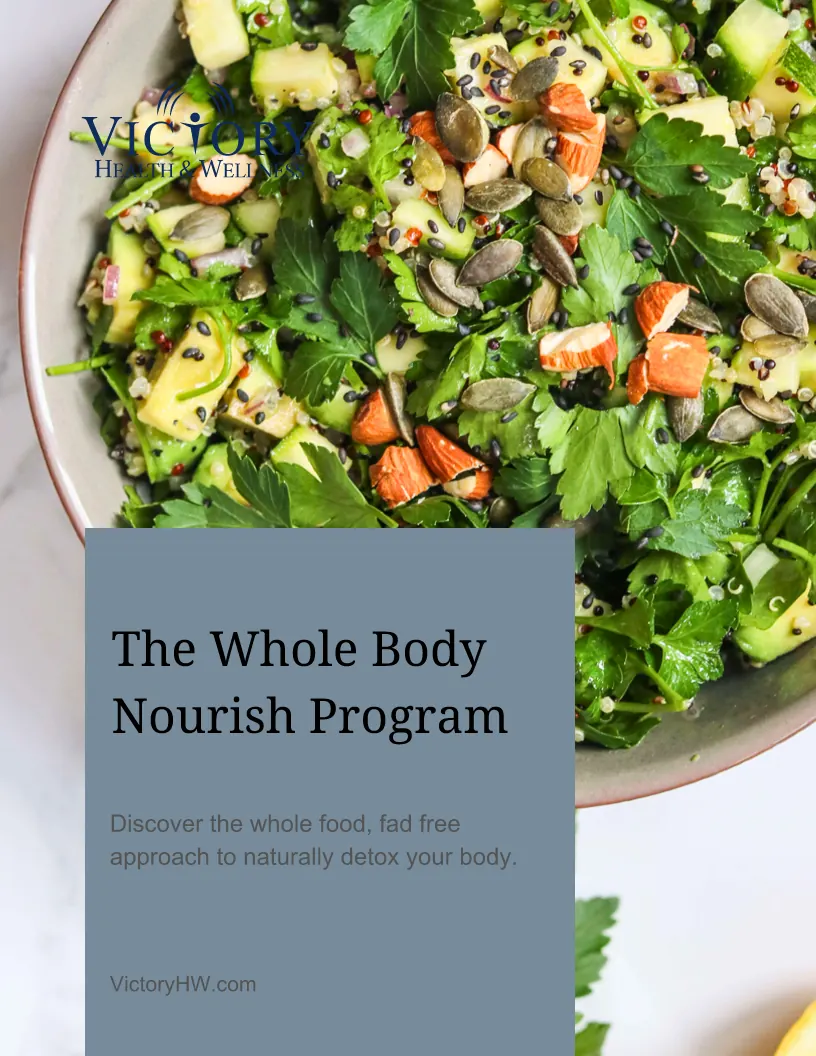 Whole Body Nourish Program cover from Victory Health & Wellness