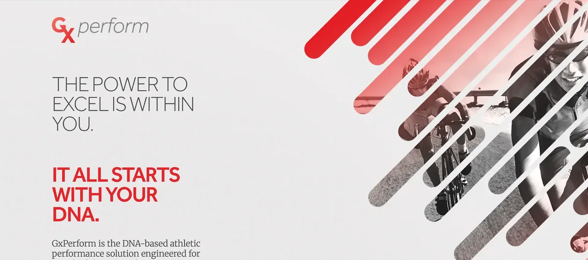GxPerform DNA athletic-performance pathway overview