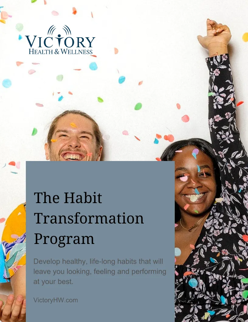 Habit Transformation Program cover from Victory Health & Wellness