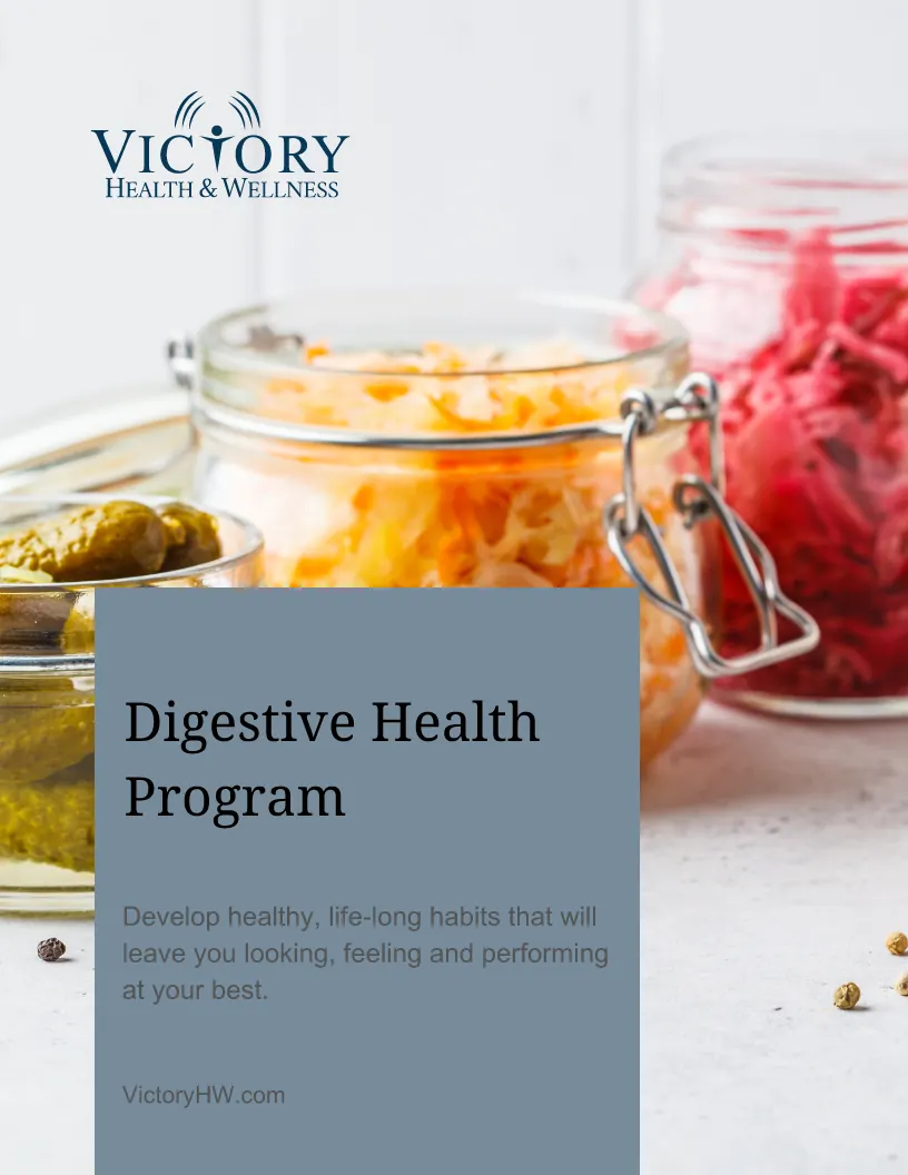 Digestive Health Program cover from Victory Health & Wellness
