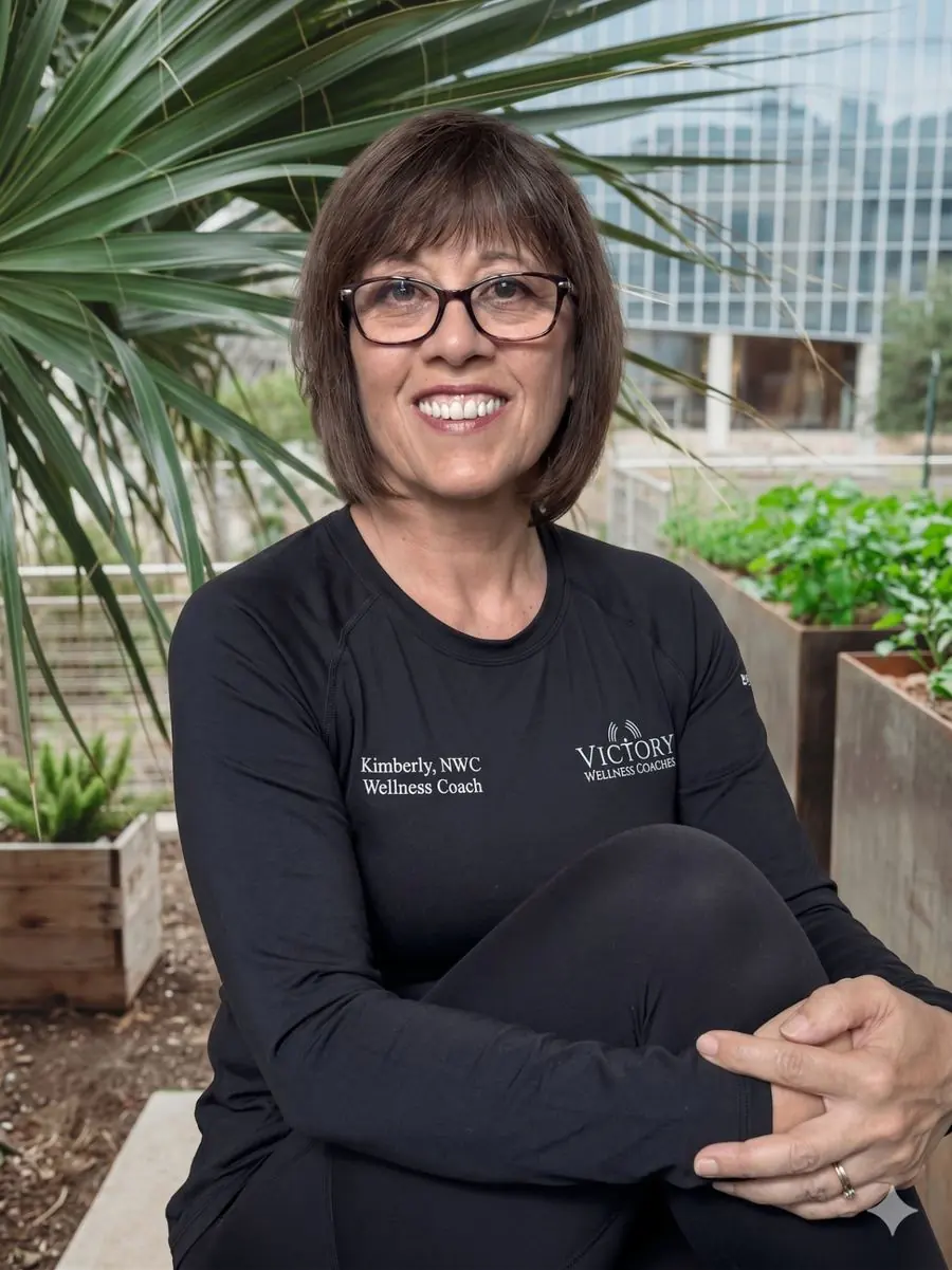 Portrait of Kimberley Moser, CWC, Certified Wellness Coach at Victory Health & Wellness